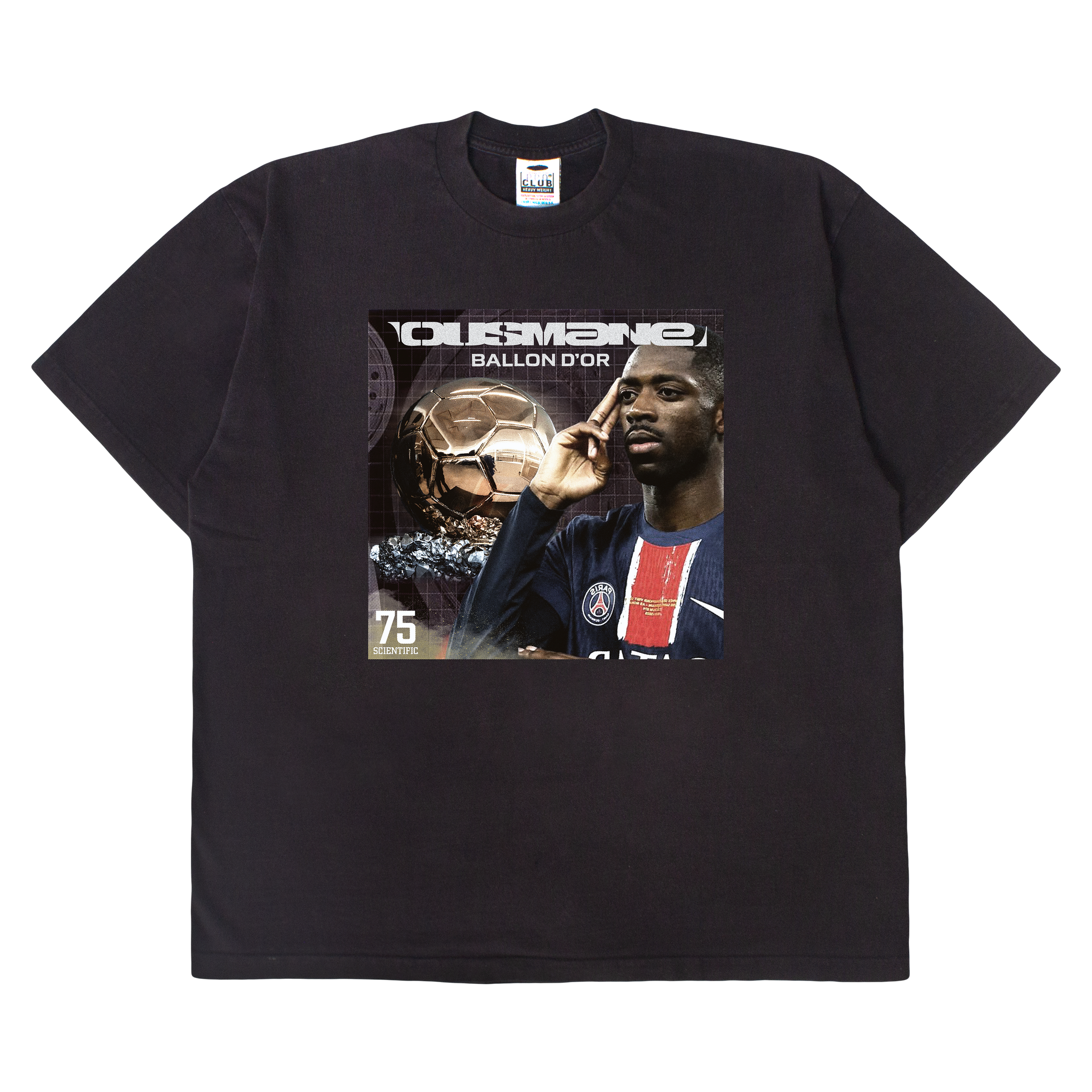 T-SHIRT | OUSMANE - BALLON D'OR - NOIR
